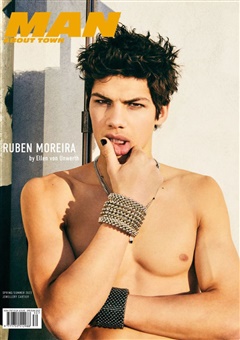 Fashion model Ruben Moreira and their looks