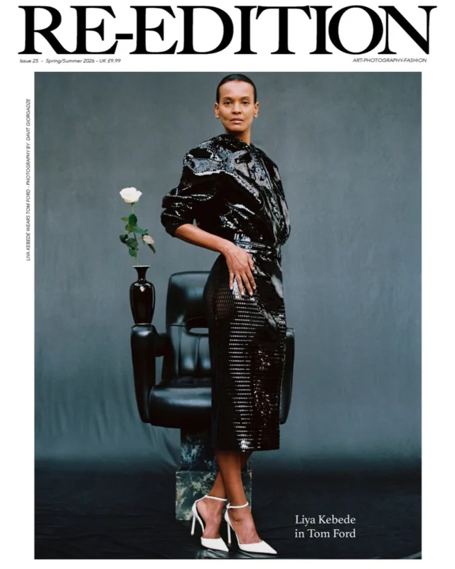 @liyakebede for @reeditionmag SS26 a curated obsession 

Photographer @d.avit
Stylist @dogi_ 
Hair @josephpujalte 
Make up @siddharthasimone
Nails @cam.t.artist
Set Design @medeirosrafael
Casting Director @roxane_dia @webberrepresents