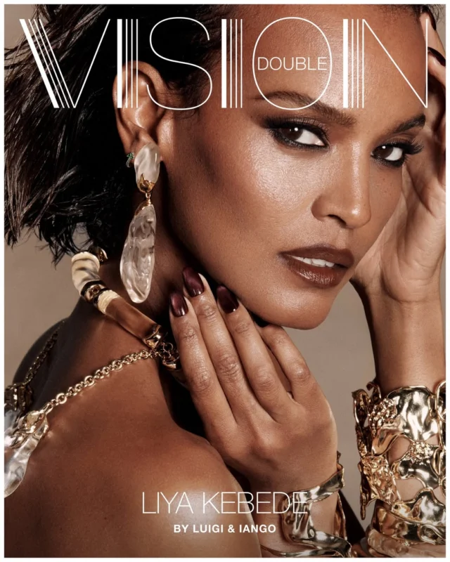 @liyakebede for @the.doublevision 

Photography @luigiandiango
Styling @dobs_ny
Hair @hosounkpatin
Makeup @georgisandev
Casting @maximevalentini