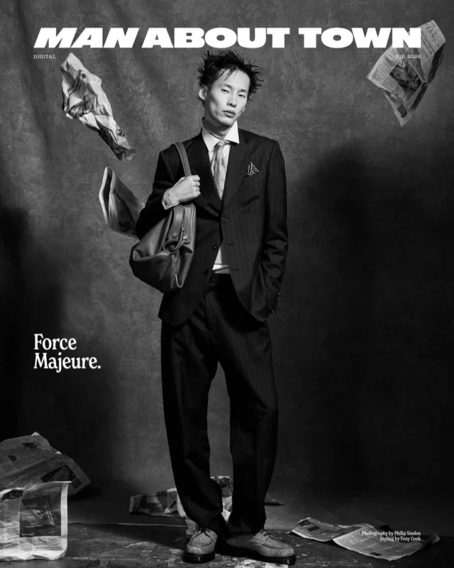 @wang.chenming for @_manabouttownuk Spring/Summer 2026 issue “Force Majeure”

Photography philipsinden
Styling @tonycooky Editor-in-Chief @luke_jefferson_day
Senior Editor @andreww_wright
Art Director @mike.w.morton
Production Director Lola Randall
Junior Art Director @natashalswk
