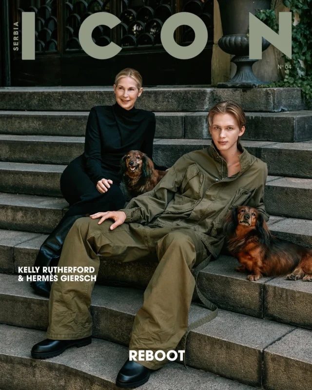 @hermesgiersch portrayed together with his mother actress Kelly Rutherford for @icon.serbia 

Photographer @benediktrenc
Stylist @juolka00 
Makeup @amy_kourouma 
Hair @alessandro__pompili