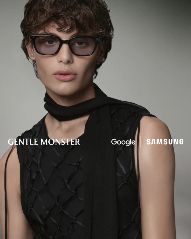 @bobbybrazier for @gentlemonster intelligent eyewear collection, designed in partnership with @google and @samsungmobile