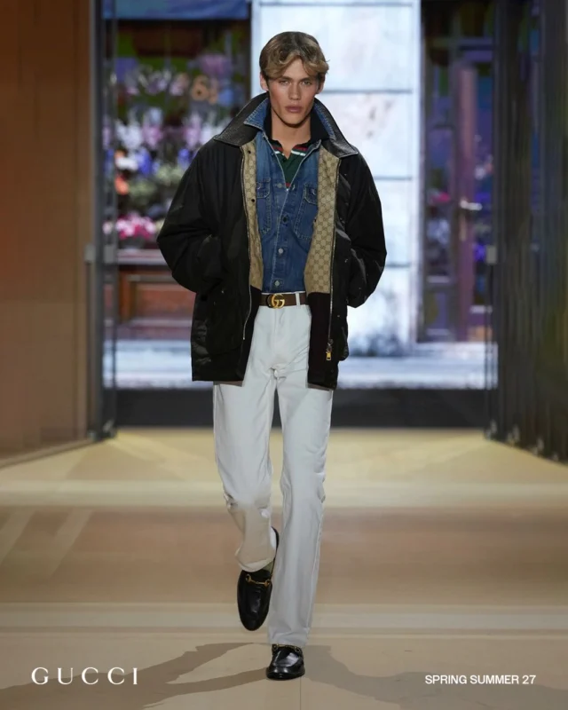 @archie_cranchh & @bobbybrazier walk the @gucci SS27 show 

Casting @dmcasting