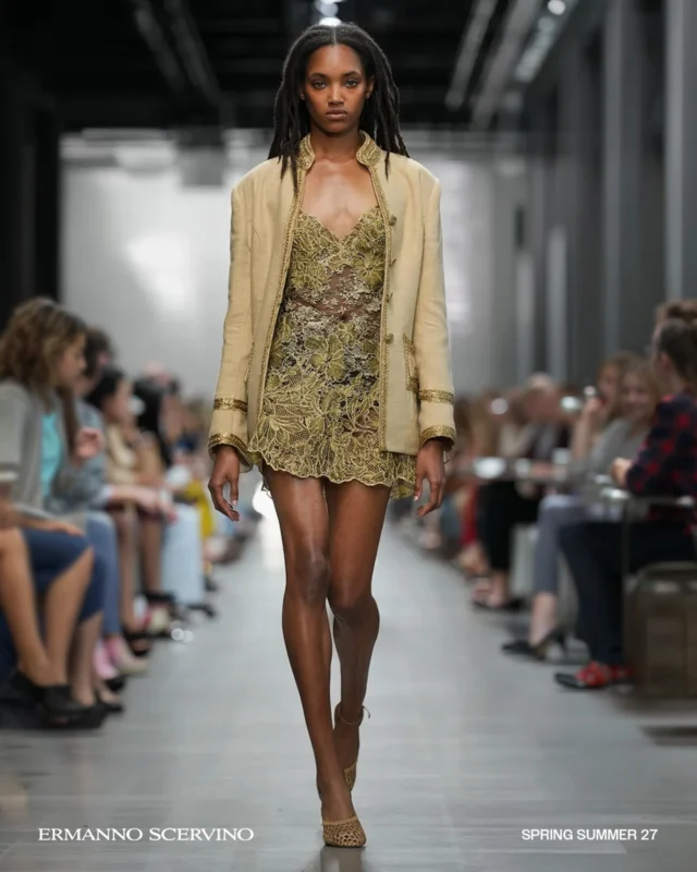 @majestyamare walking for @ermannoscervino SS27
