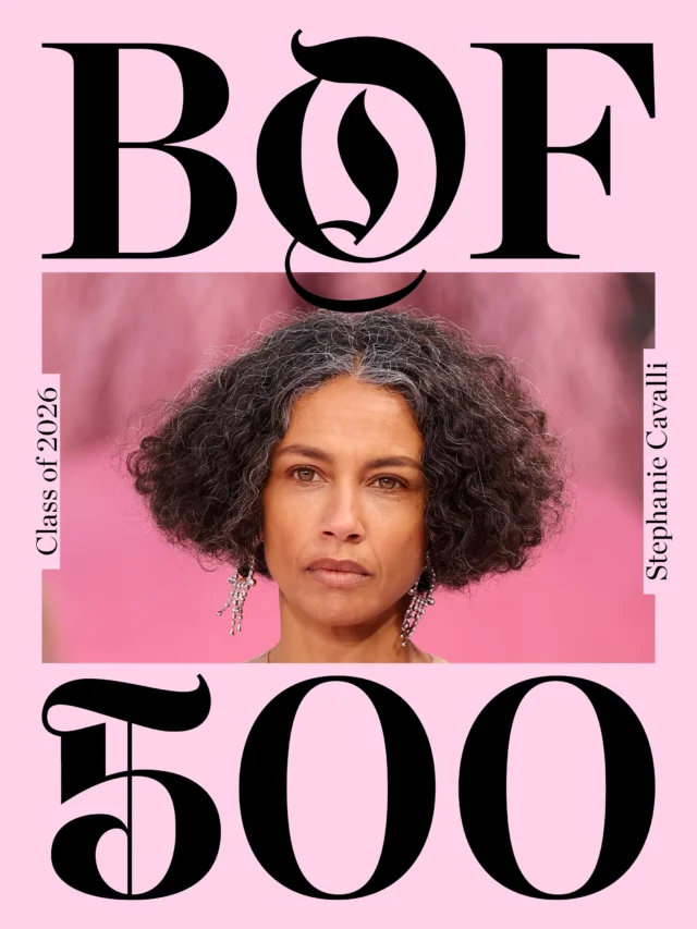 We are thrilled to announce that @stephanie_cavalli has been included in The BoF 500 Class of 2026
 
@bof #BoF500